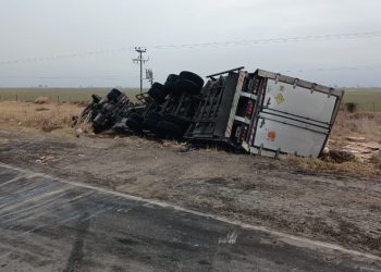 Otro accidente en problemático cruce de carreteras