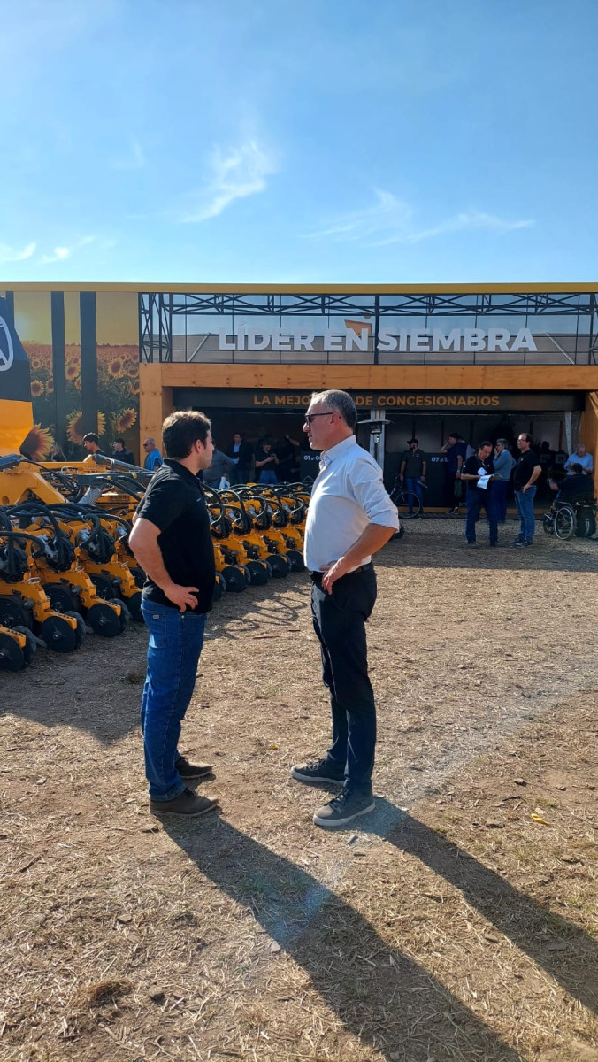 Daniele acompañó a empresas varillenses en Agroactiva 2024