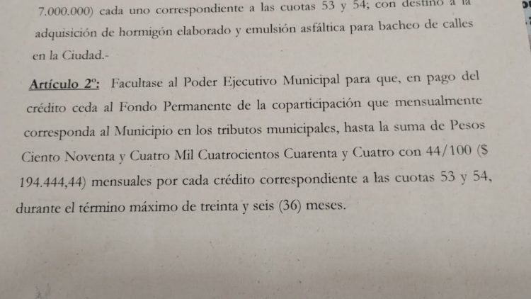 Audiencia Pública: proyecto  de ordenanza  sobre  obras de bacheo