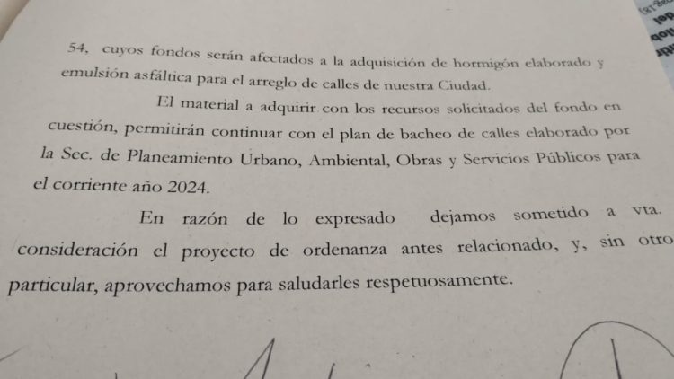 Audiencia Pública: proyecto  de ordenanza  sobre  obras de bacheo
