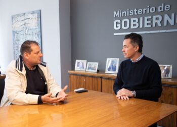 Manuel Calvo recibió al intendente de Las Varas para analizar proyectos para la comunidad