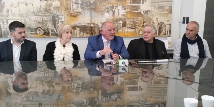 La cúpula directiva de la Federación de Comercio de Córdoba delibera en Las Varillas