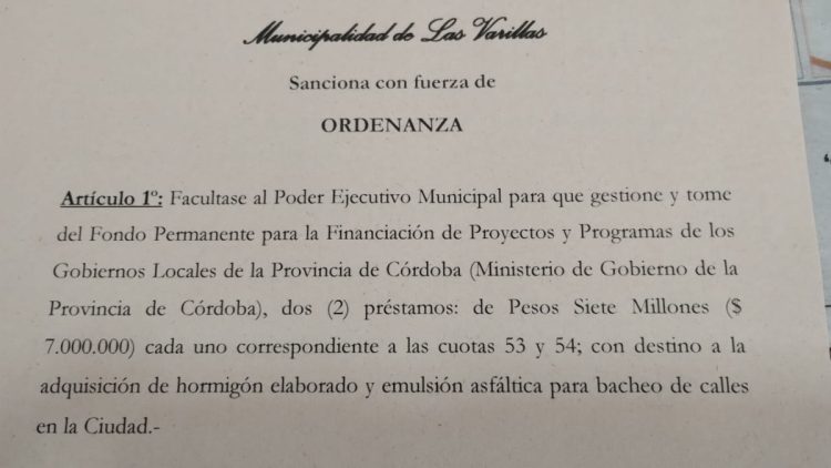 Audiencia Pública: proyecto  de ordenanza  sobre  obras de bacheo