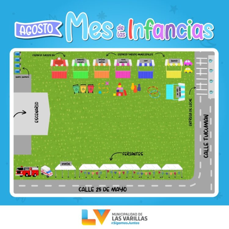 Actividades programadas para el mes de las Infancias