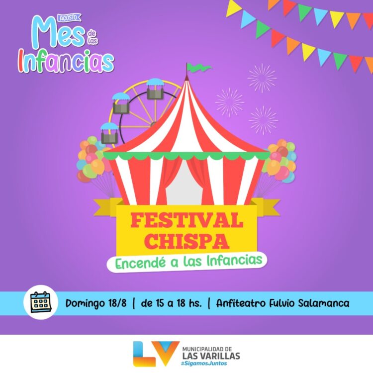 Actividades programadas para el mes de las Infancias