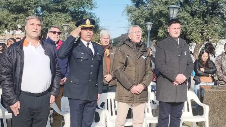 Evocaron los 208 años de la Independencia de nuestro país.