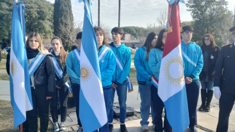 Evocaron los 208 años de la Independencia de nuestro país.