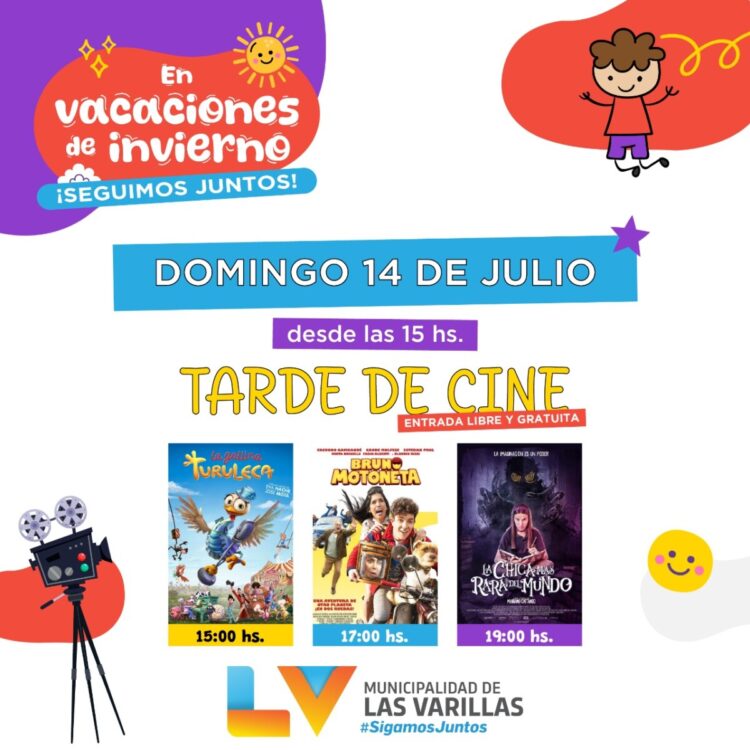 Presentación de la agenda de actividades para las vacaciones de invierno