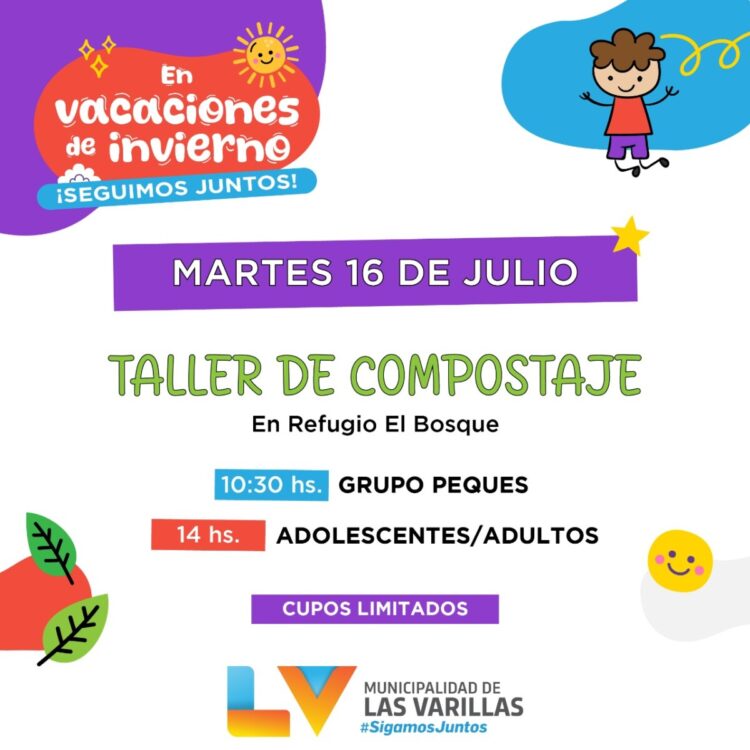Presentación de la agenda de actividades para las vacaciones de invierno