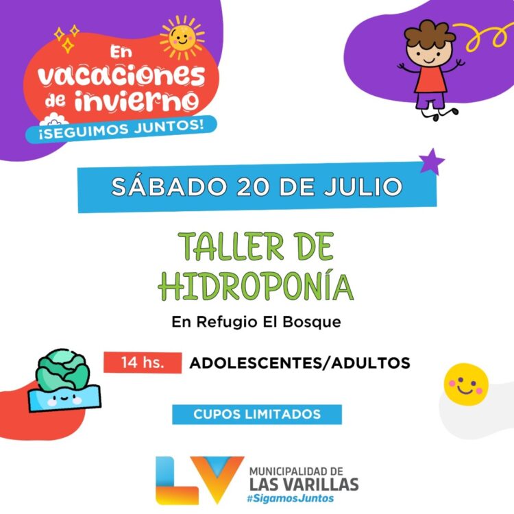 Presentación de la agenda de actividades para las vacaciones de invierno