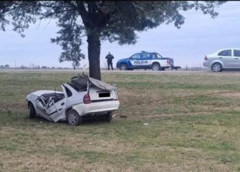 Accidente fatal en la RN 158