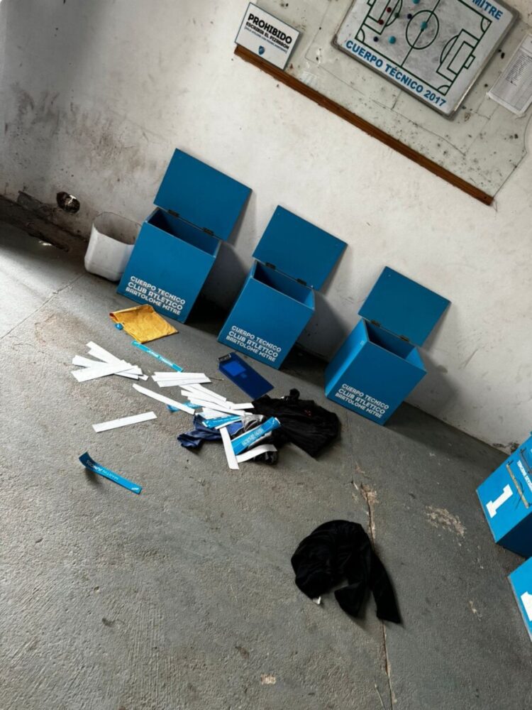 Hechos vandálicos en el Club Mitre