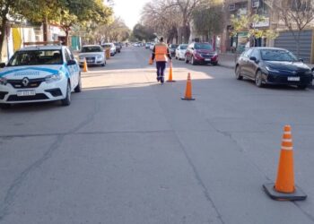 Intensa actividad  del Depto de Tránsito y Seguridad Ciudadana