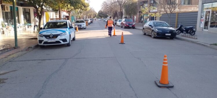 Intensa actividad  del Depto de Tránsito y Seguridad Ciudadana