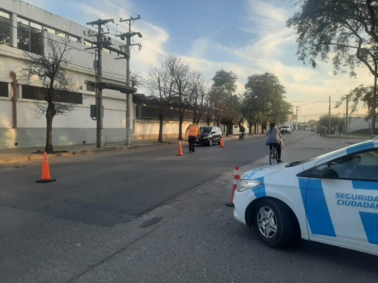 Intensa actividad  del Depto de Tránsito y Seguridad Ciudadana