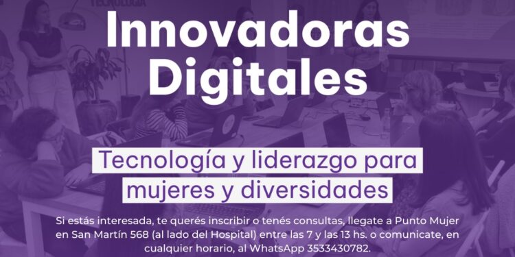Innovadoras Digitales: capacitarán gratuitamente a mujeres. Enterate aquí cómo acceder
