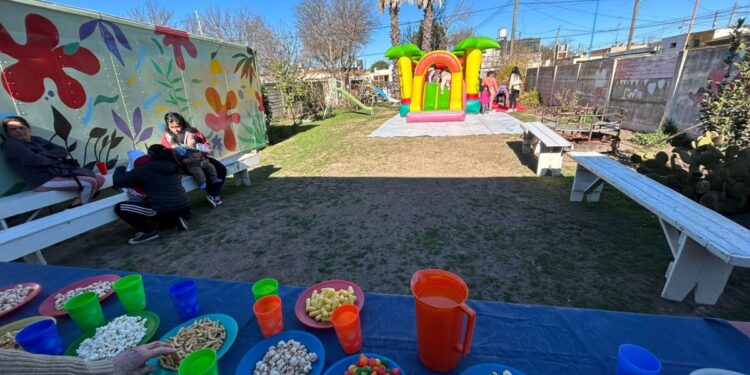 Festejo del Día del Niño en el Comedor Lucecita