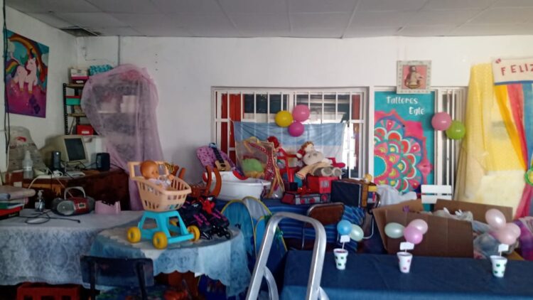 Festejo del Día del Niño en el Comedor Lucecita