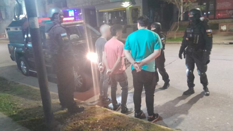 Operativo de saturación interfuerzas en Las Varillas