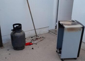 Sofocaron incendio en estufa garrafera
