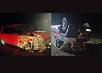 Colonia San Bartolomé: violento choque en la RP 3
