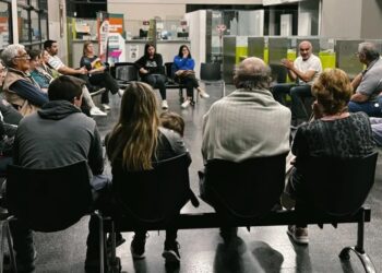 Reunión con vecinos para avanzar con la obra de gas