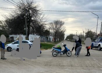 Alicia: accidente de tránsito con lesiones leves