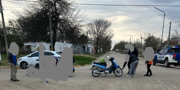 Alicia: accidente de tránsito con lesiones leves