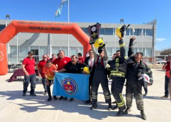 Destacada participación de los bomberos en las habilidades Bomberiles