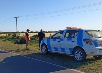 Accidente de tránsito en cercanías de Sacanta
