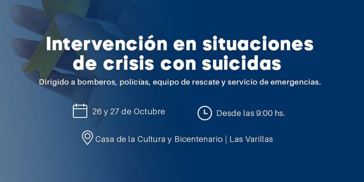 Bomberos: realizan Taller de Intervenciones en Situaciones Suicidas