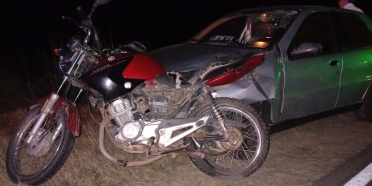 Grave accidente de tránsito en Sacanta