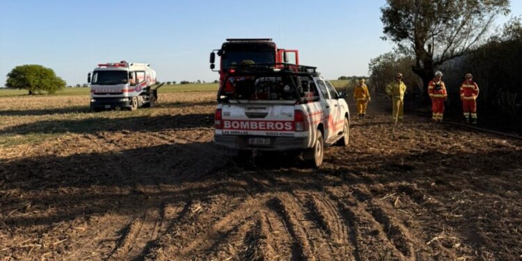 Detuvieron a un hombre por iniciar un incendio en la zona rural de Las Varas