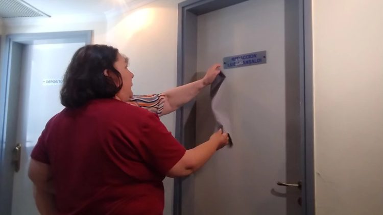 La sala de redacción de la radio lleva el nombre de Luis Ansaldi
