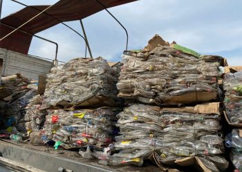 El municipio entregó una tonelada de residuos plásticos a Coca Cola
