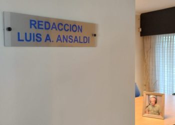 La sala de redacción de la radio lleva el nombre de Luis Ansaldi