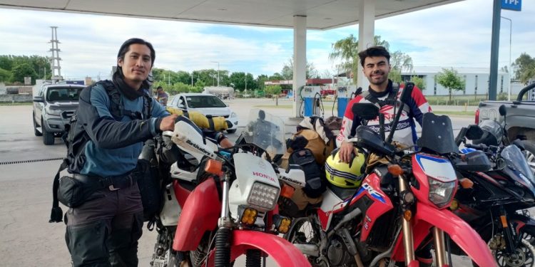 Gran travesía: desde EE. UU. a Las Varillas en moto (Escuchá entrevista)
