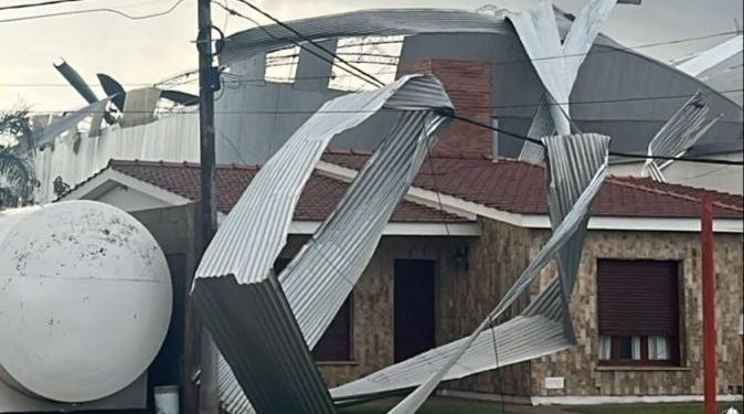 Temporal en La Playosa: La Provincia asiste a la localidad