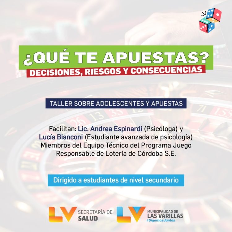 La municipalidad organiza charlas informativas sobre juego responsable