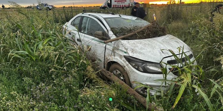 Villa María: Un taxista falleció mientras realizaba un viaje en Ruta 158