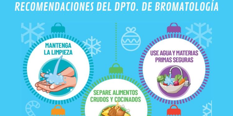 Recomendaciones para quienes elaboran alimentos
