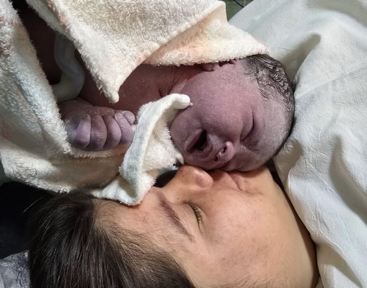 Bruno es el primer nacido del 2025 en Las Varillas