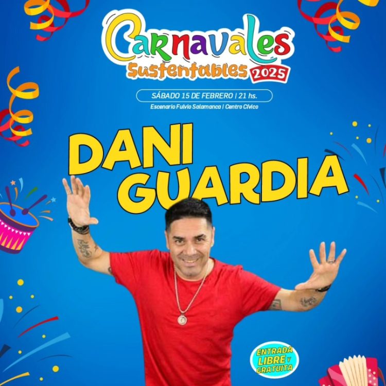 La Banda del Grillo y Dani Guardia los números centrales de los carnavales de Las Varillas