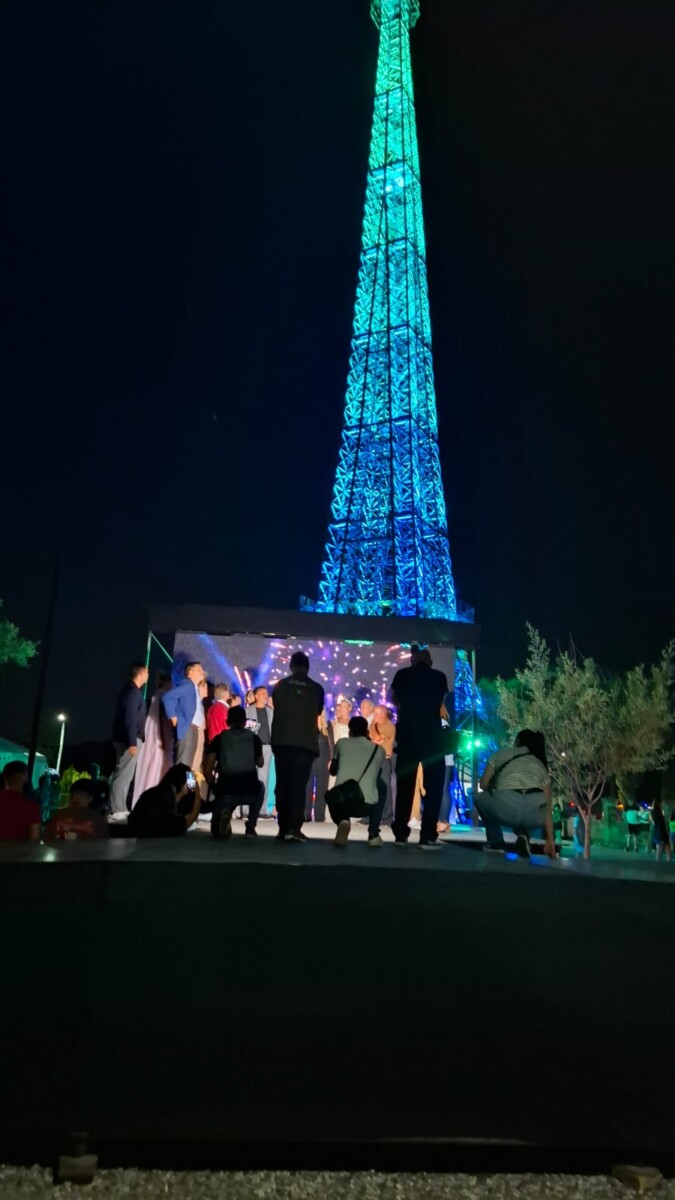 Fue inaugurada la Torre Alicia en su nuevo lugar: Villa Parque Siquiman.