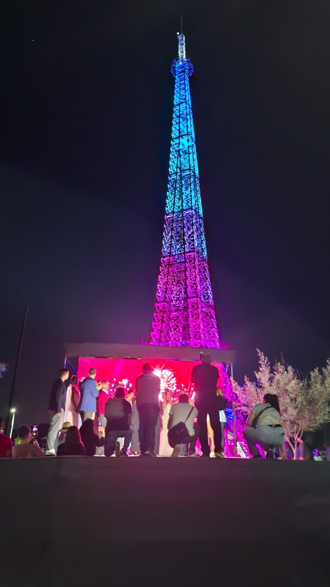 Fue inaugurada la Torre Alicia en su nuevo lugar: Villa Parque Siquiman.