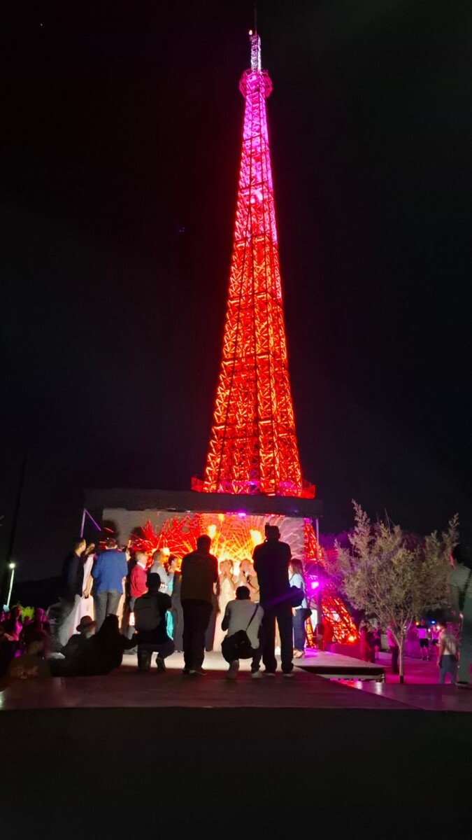 Fue inaugurada la Torre Alicia en su nuevo lugar: Villa Parque Siquiman.