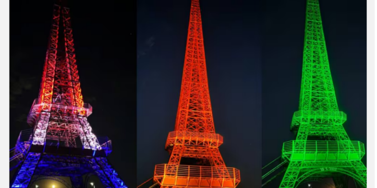 Fue inaugurada la Torre Alicia en su nuevo lugar: Villa Parque Siquiman.