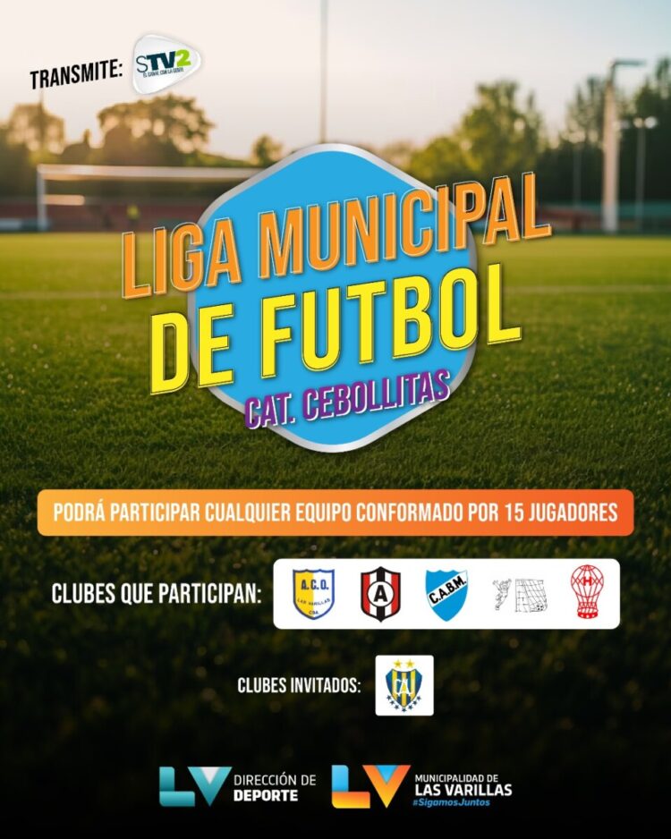 Presentaron la Copa Potrero y la Liga Municipal de Fútbol