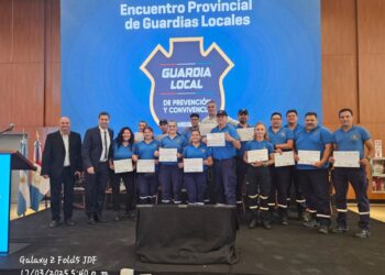 Las Varillas participó del encuentro provincial de guardias locales de prevención y convivencia