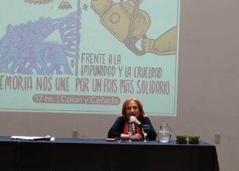 Miriam Lewin disertó en Las Varillas